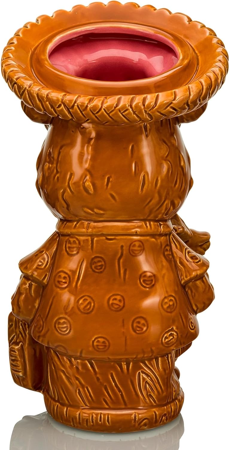 Geeki Tikis The Muppets Fozzie Bear Ceramic Mug | Party Cocktail Tumbler For Liquor and Beverages | Holds 20 Ounces