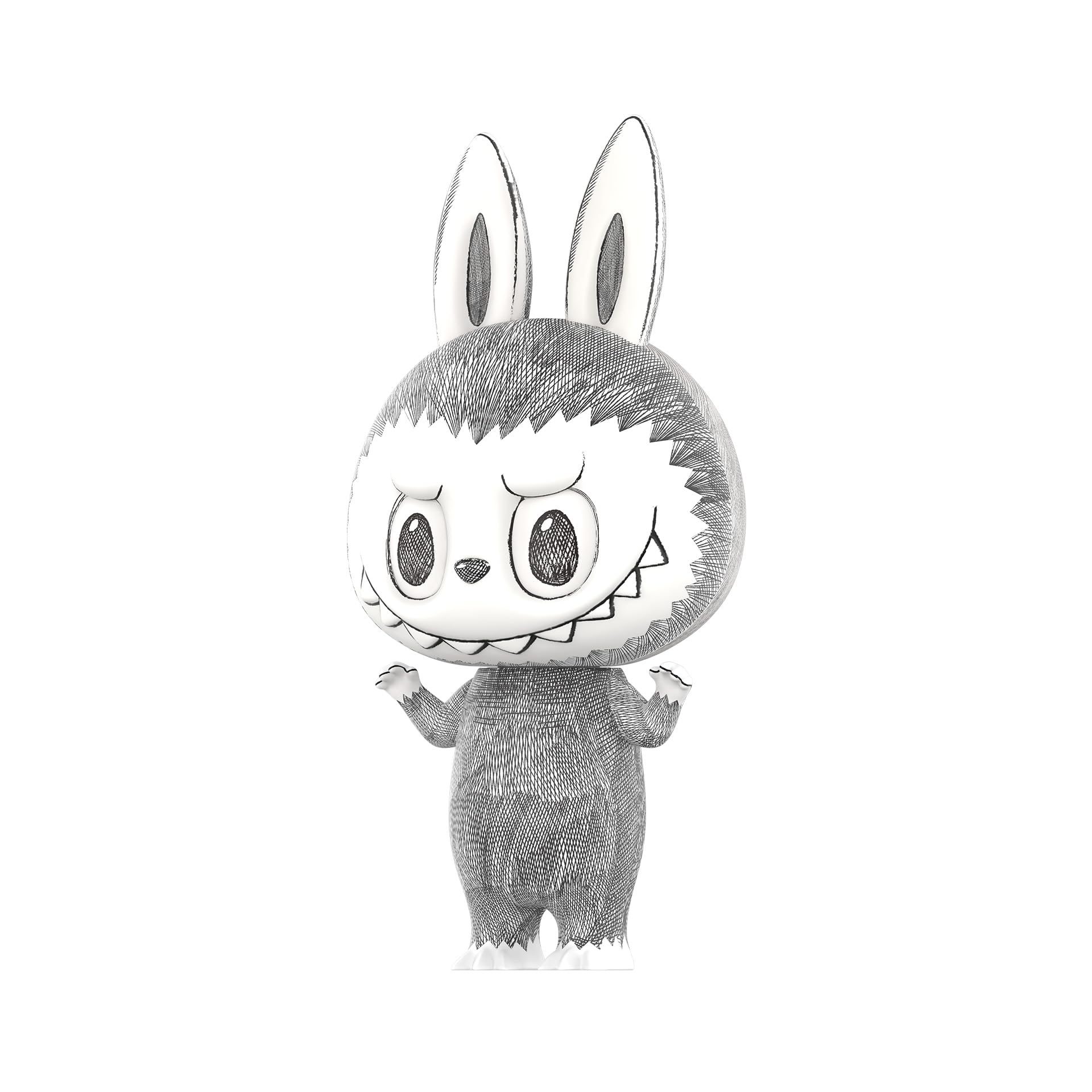 Amazon.co.jp: POP MART MEGA MEGA LABUBU 400%スケッチコレクション