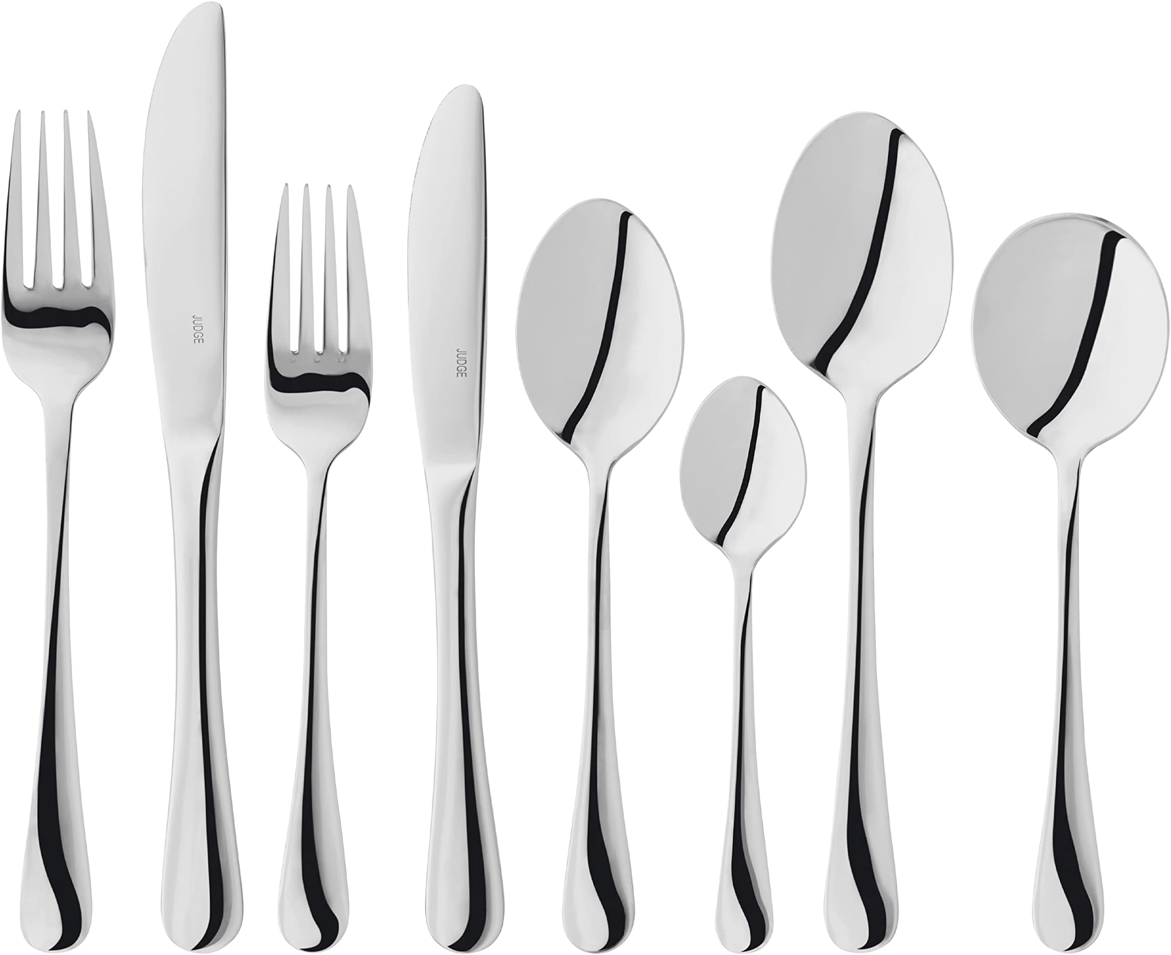 44 Piece Stainless Steel Cutlery
