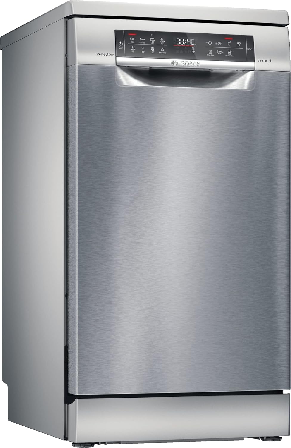Bosch SPS6YMI17E Serie 6 - Lavavajillas de libre colocación 45 cm, color inox