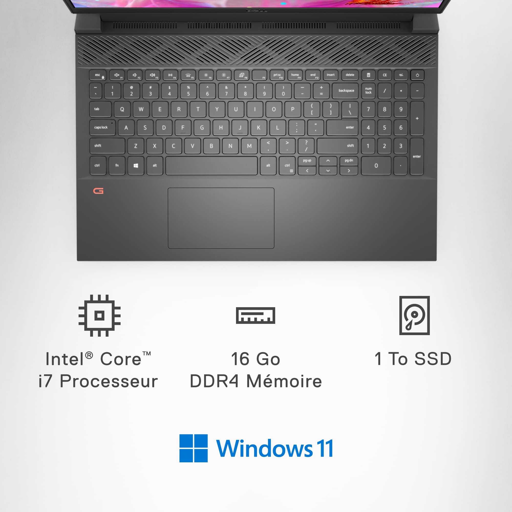 Dell G15 5511 Intel Core i7-11800H Portable Gaming 15.6