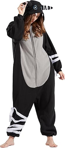 Miniatura 3 de DELEY Unisex Bandage Cat Costume Adult Onesie, One Piece Pajamas, Halloween Cosplay Costumes Homewear Jumpsuit