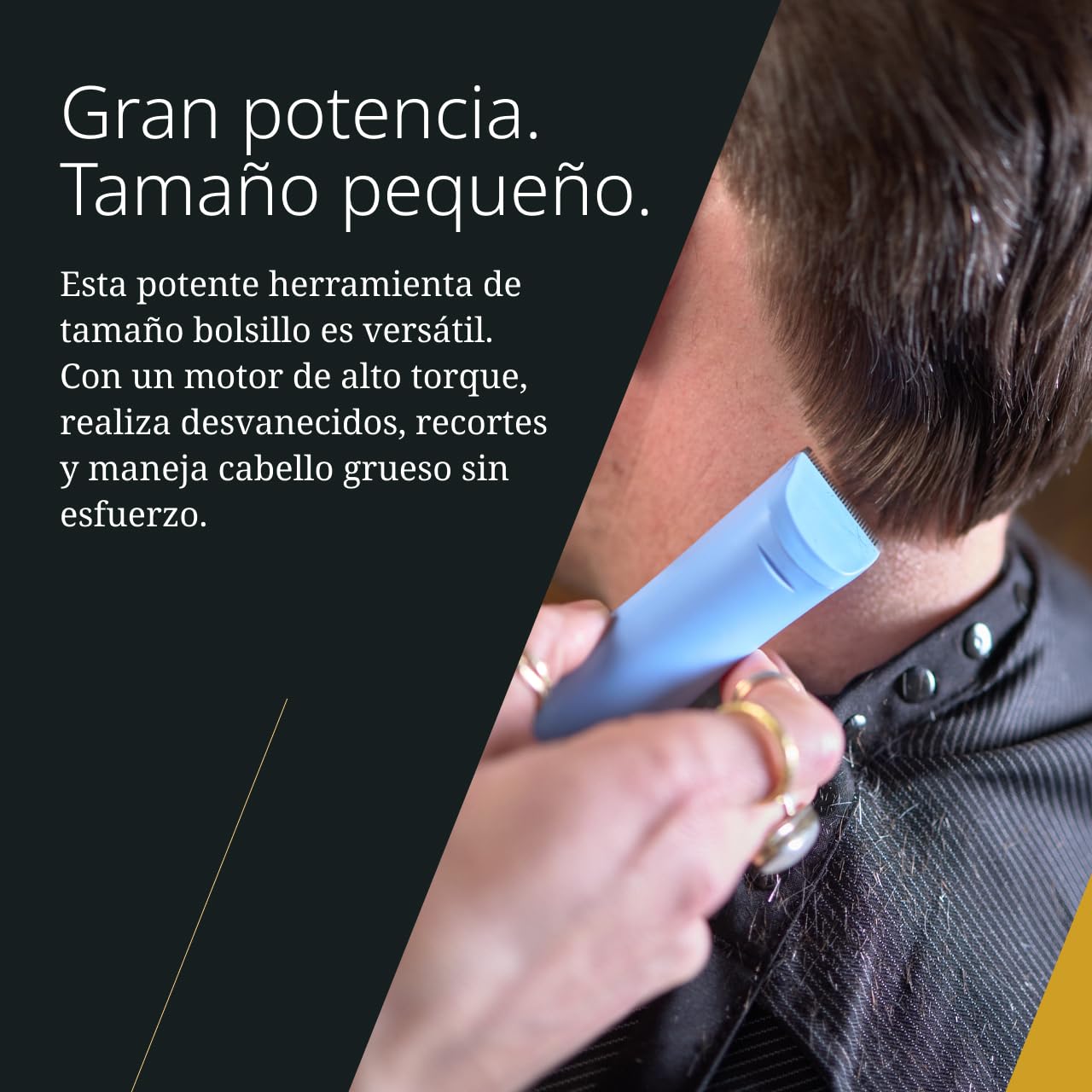 Wahl Cordless Peanut Li, Recortadora Híbrida Cabello y Barba, Azul | Recortadora Híbrida Cabello y Barba Inalámbrica, Motor 7000 RPM, Carga Rápida USB-C, hasta 110 Minutos, Compacta