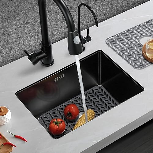 Miniatura 2 de Protectores de fregadero para fregadero de cocina de 12, 13, 16, 18, 19, 24, 26, 28, 29, 30 pulgadas, protectores de silicona para fregadero de