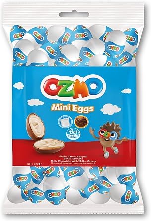 len Ozmo Mini Eggs, S tl  Krema Dolgulu S tl   ikolata, 1 kg
