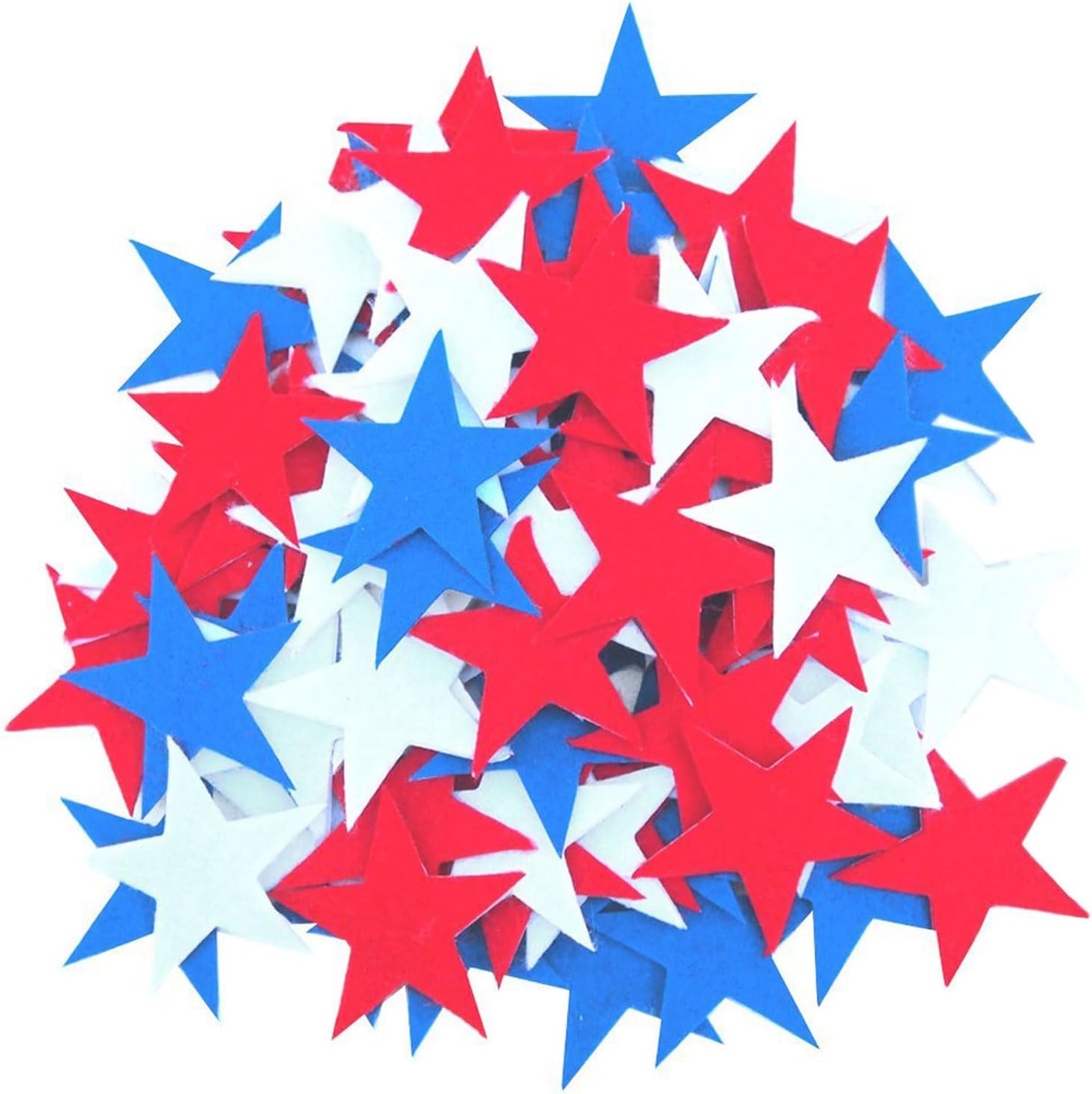 Playfully Ever After 1.5 Inch Felt Star Stickers (Light Pink)