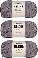 Vista 47 de Hilo de terciopelo Keche para crochet, suave chenilla voluminosa para bebé, manta Amigurumi, 100 gr (121 m) - Blanco