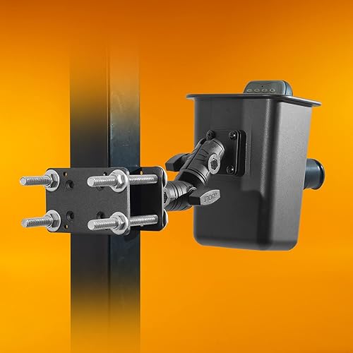 Miniatura 2 de iBOLT Escáner de código de barras XL IncrediBOLT 360 Montaje de pilar para montacargas para vehículos de almacén, gestión de inventario y manejo de