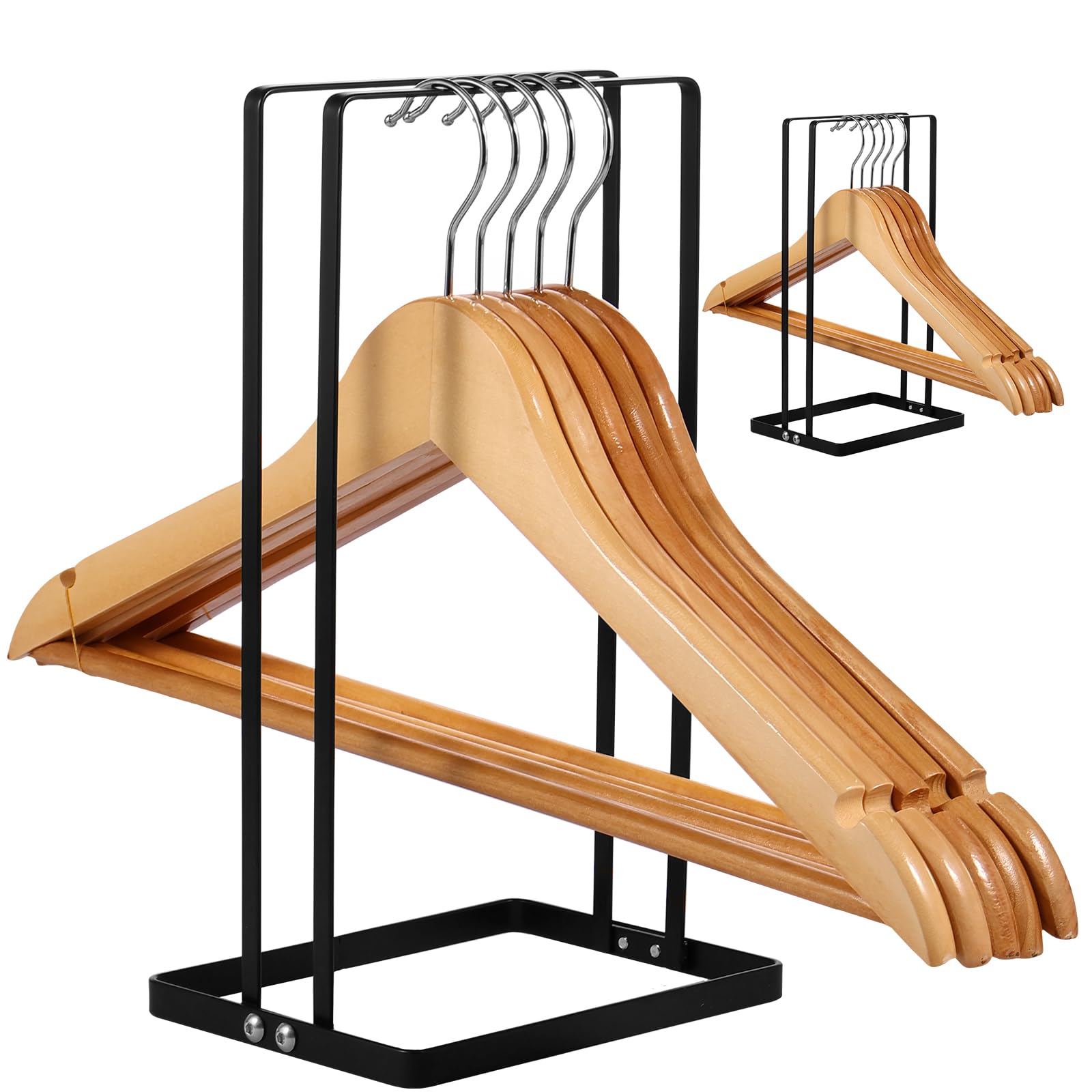 QINGLANG Kleerhanger opslag organizer stapelaar 30 cm hoge ijzeren hangers stapelaar afneembare kledinghanger opberghouder metalen doek hangers standaard caddy standaard voor kast wasruimte (1, 40 cm QINGLANG Kleerhanger opslag organizer stapelaar 30 cm hoge ijzeren hangers stapelaar afneembare kledinghanger opberghouder metalen doek hangers standaard caddy standaard voor kast wasruimte (1, 40 cm