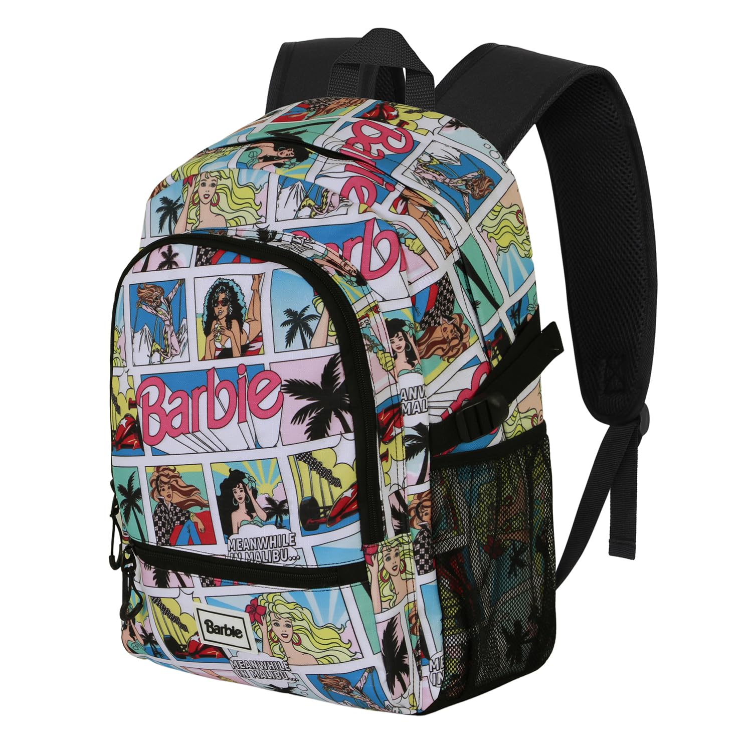 Karactermania Barbie Comic-FAN Fight Backpack 2.2, Multicolour, 31 x 44 cm, Capacity 24 L