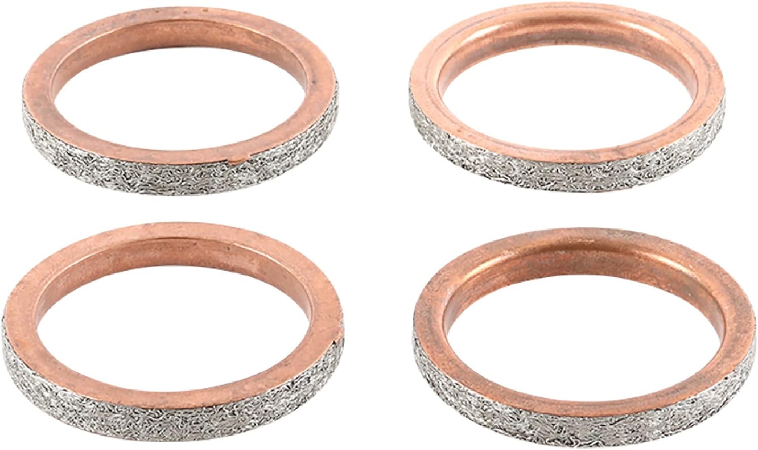 Vertex Exhaust Gasket Kit 823125 Compatible With/Replacement For Suzuki GSX-R 1000 2001 2002 2003 2004 2005 2006, GSX-R 1100 93 94 95 96 97 98