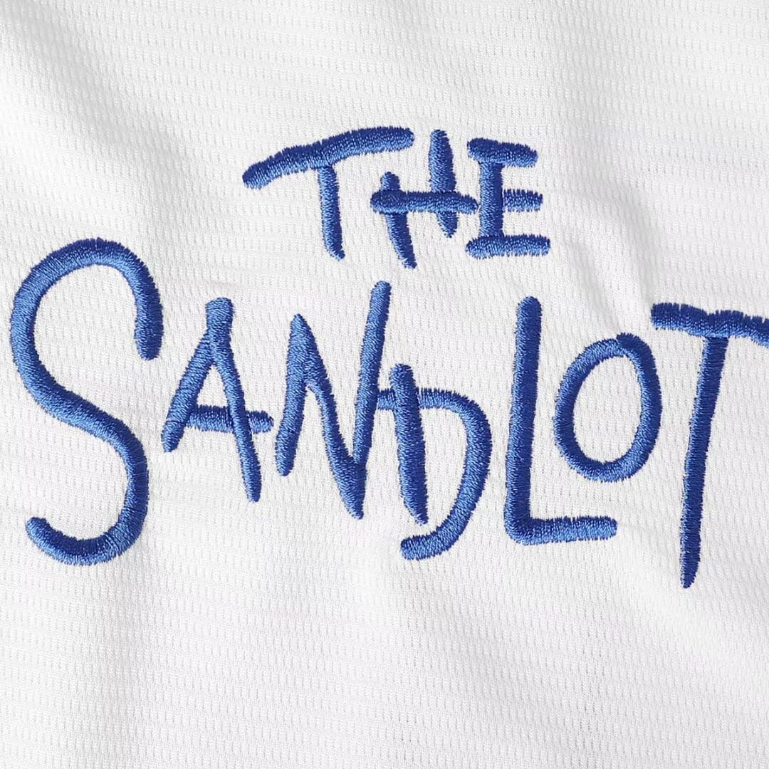 The Sandlot Jersey Benny 30 The Jet' Rodriguez Baseball Jersey Button Up Movie Jerseys pour homme