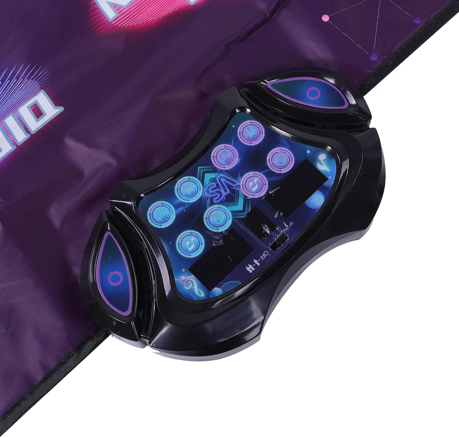Dance Mat, Electronic Dance Pad with 8 Interactive Modes and Light Up Buttons Music Toy for Toddlers