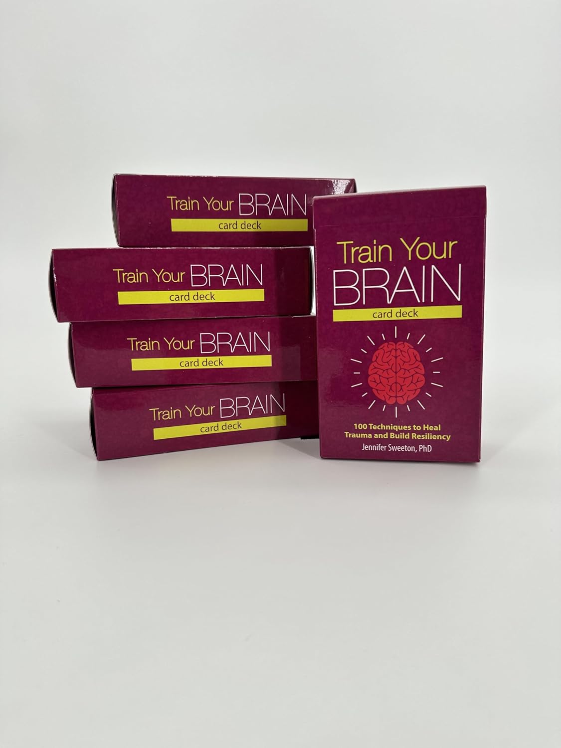 Train Your Brain Card Deck: 100 Techniques to Heal Trauma and Build Resiliency