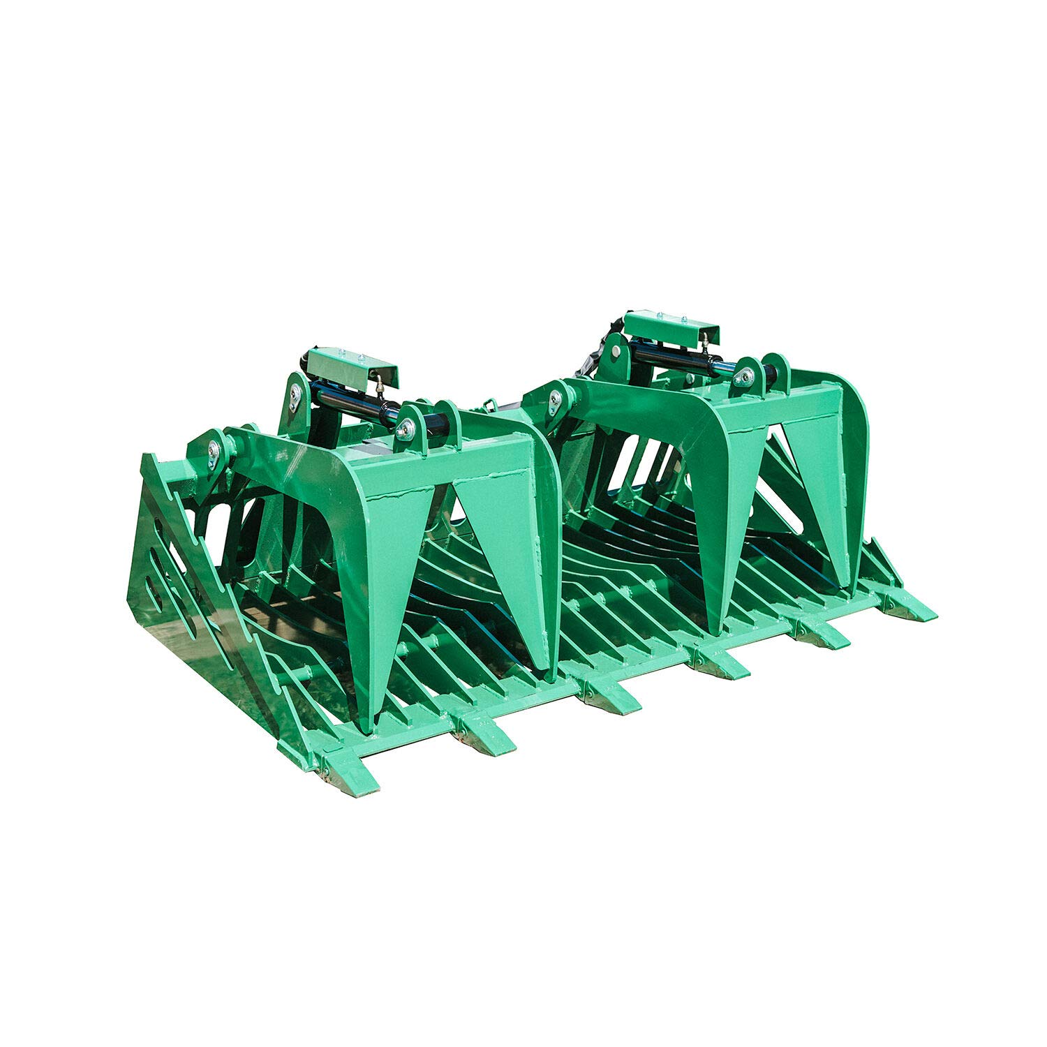 Buy Titan Attachments Grapple Rake 72" Fine Grade John Deere Skeleton