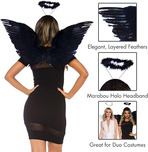 Miniatura 3 de Leg AvenueDisfraz de ángel para mujer con accesorios