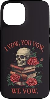 I Vow You Vow We Vow Smutty Spicy Book Dark Romance Reader Case for iPhone 15
