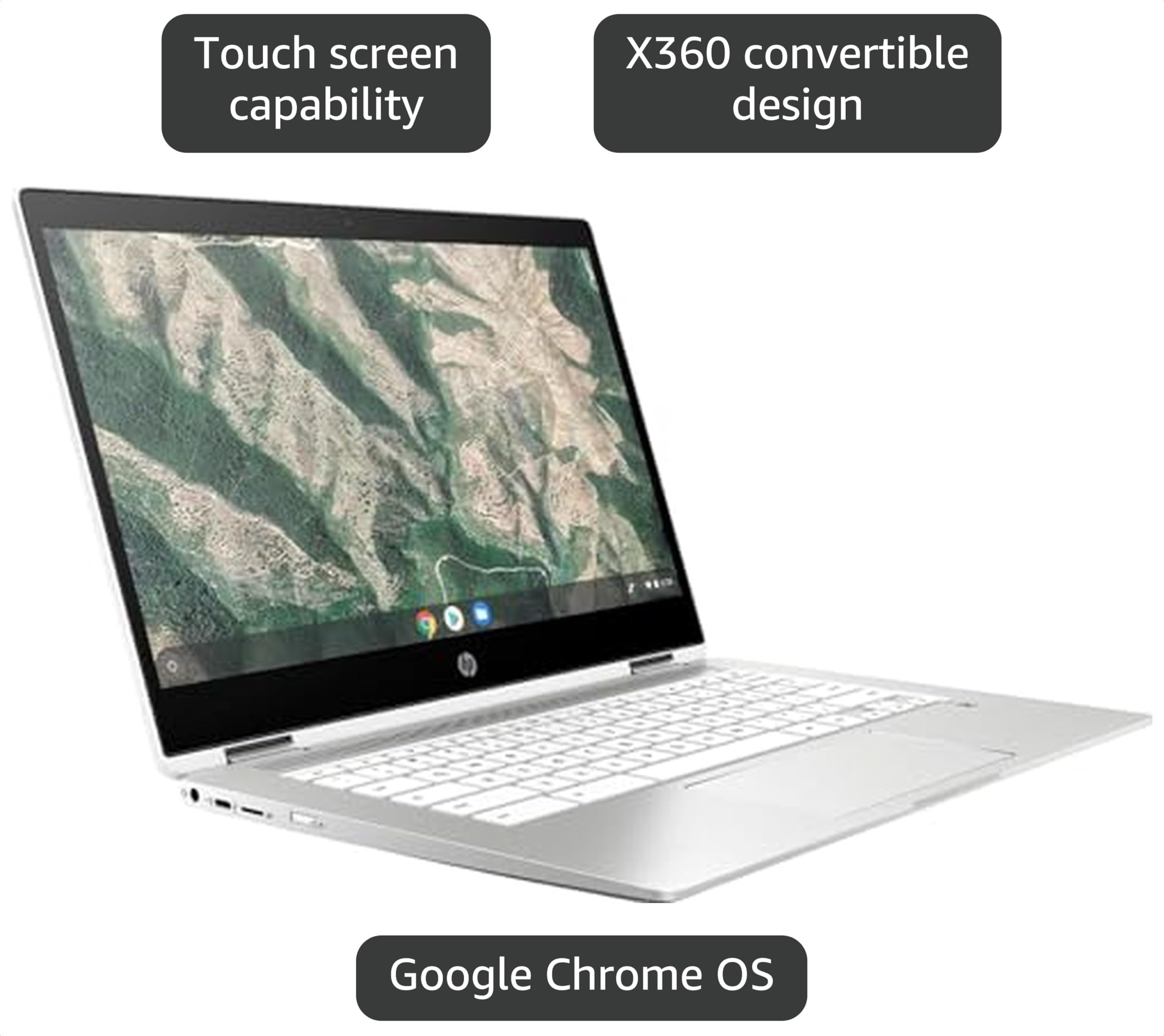 Amazon.com: HP Chromebook x360-14 HD Touch - Celeron N4000-4GB