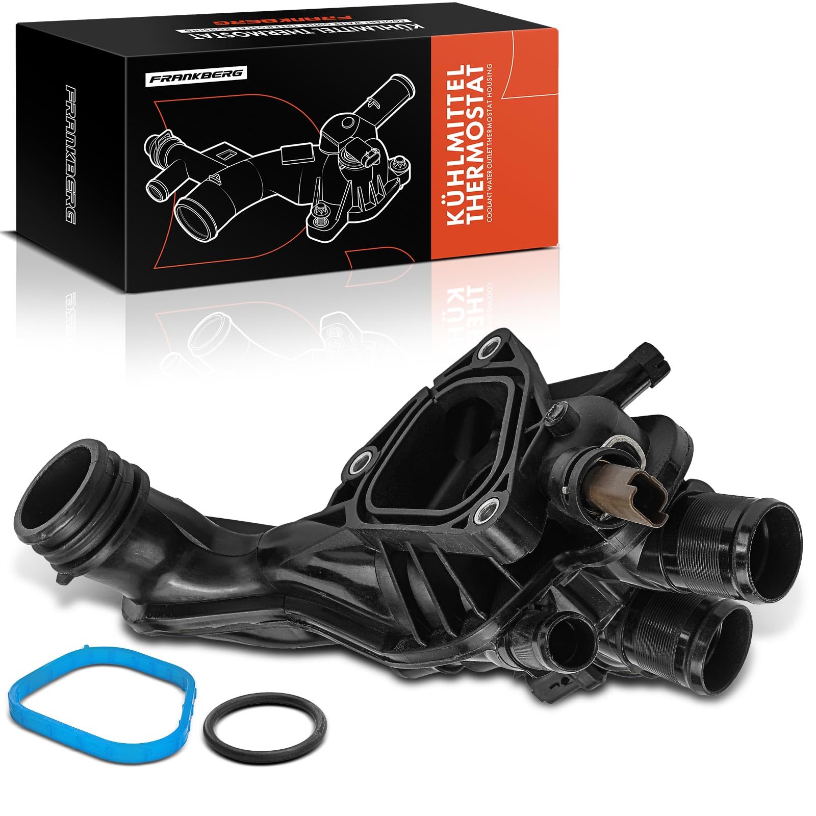 Frankberg Thermostat bipolaire 9808647280 | Compatible avec: 308 SW II L4 LC LJ LR LX, 508 SW I 8E, C4 Picasso II, 308 II L3 LB LH LP LW, C5 III Break RW