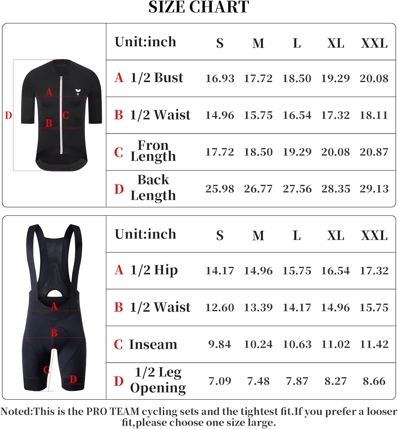 YKYWBIKE Cycling Jesrsey Set-Short Sleeves Bike Jersey+4D Padded Cycling Bib Shorts Road Biking Outfits Bicycle Kit for Men - Image 9