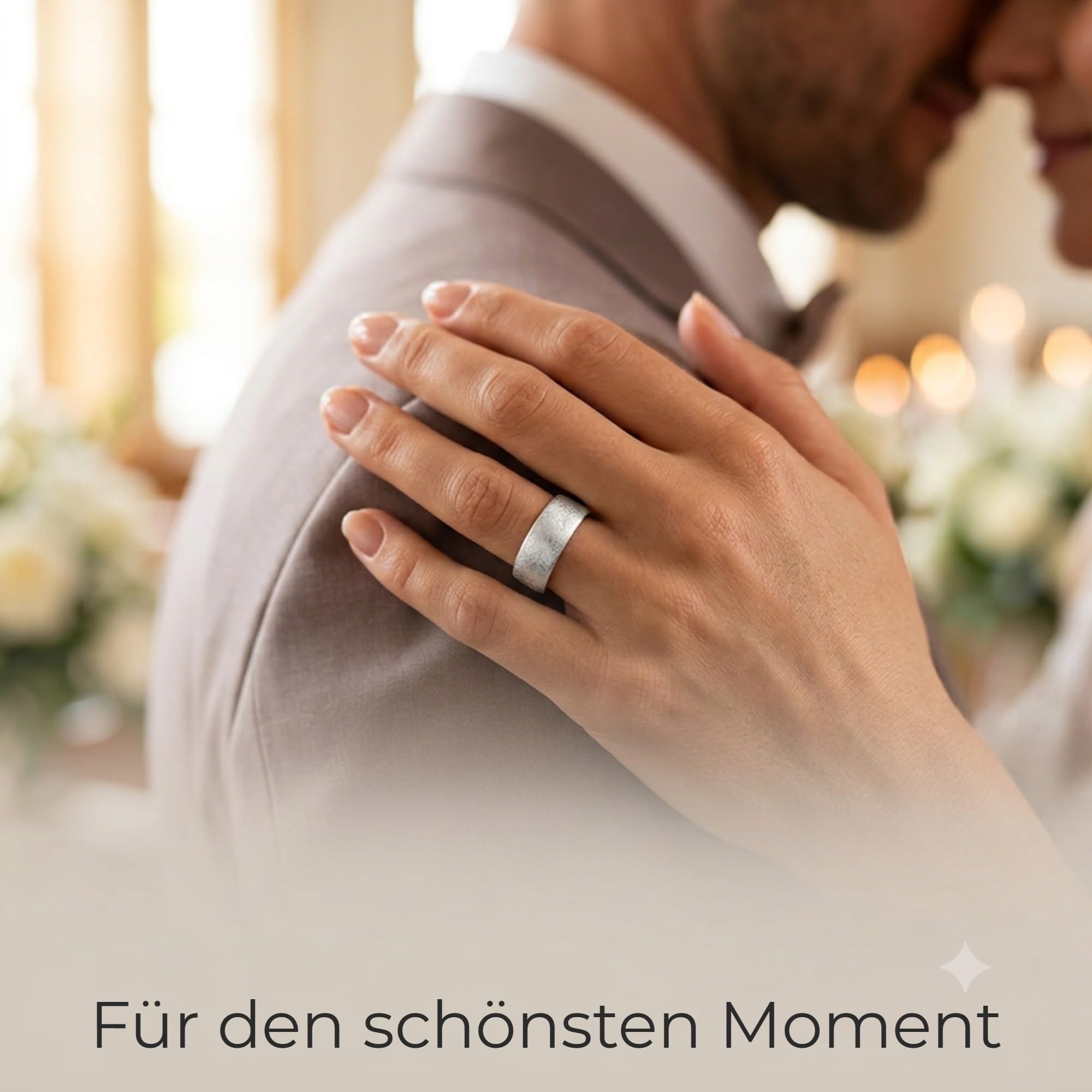 Kolibri Rings - Partnerringe Silber 925 Paarpreis Massiv 7 mm Breite Nickelfrei Freundschaftsringe Trauringe Eheringe 100% Made in Germany- Inkl. Gratis Etui + Gravur