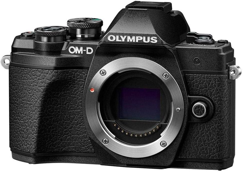 OM SYSTEM OLYMPUS OM-D E-M10 Mark III Camera Body (Black), Wi-Fi Enabled, 4K Video