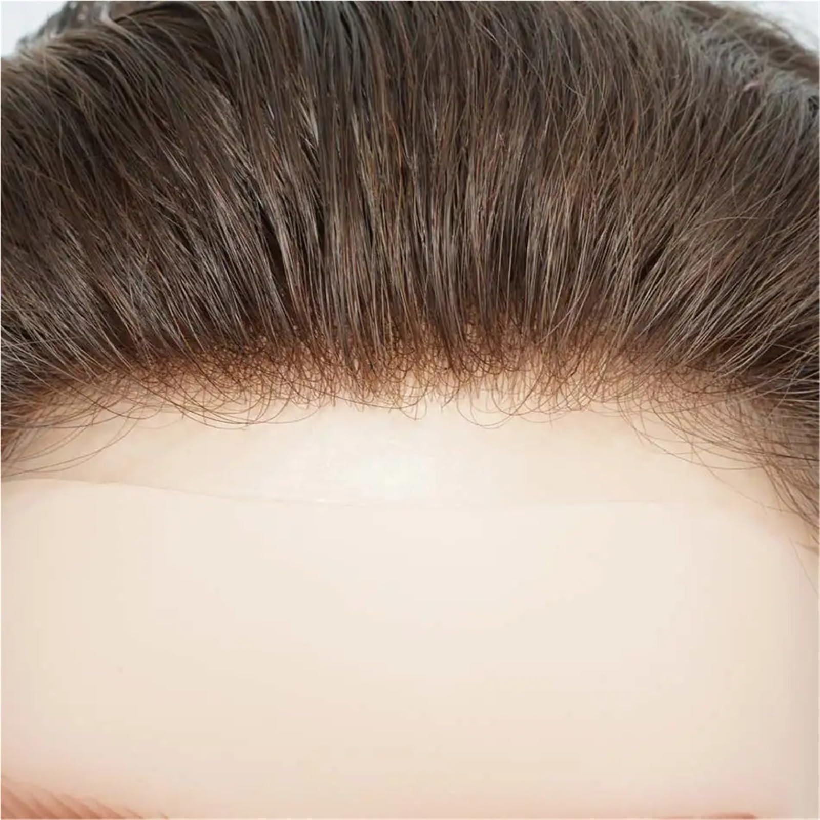 Parrucca da uomo, 15,2 cm, naturale, 0,06 mm, con protesi per capelli da uomo (giallo, 6 x 8 _ 100%)