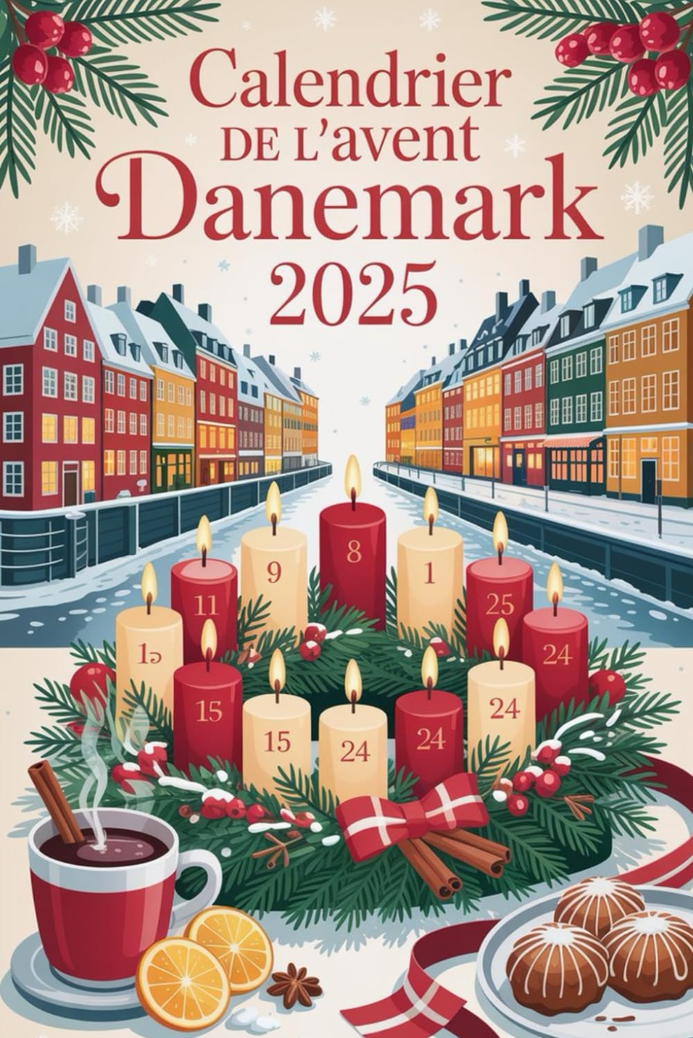 MON CALENDRIER DE L'AVENT DANEMARK 2025: 24 Jours de Hygge et Traditions de Noël