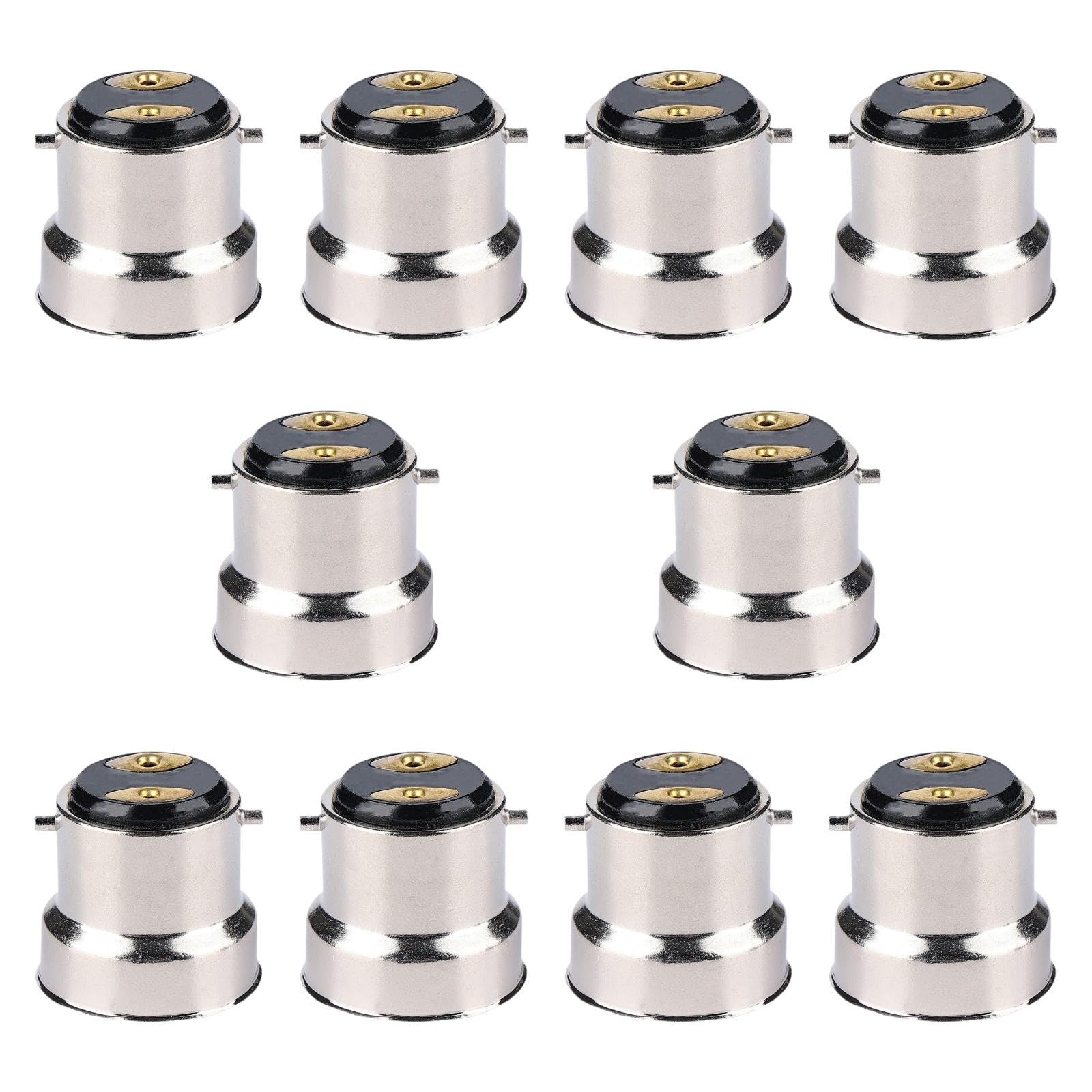 CALANDIS™ 10 Pieces B22 to E27 Light Socket Adapter Lamp Holder Adapter for Light Home | Light Bulbs | Lamps, Lighting & Ceiling Fans-image-41