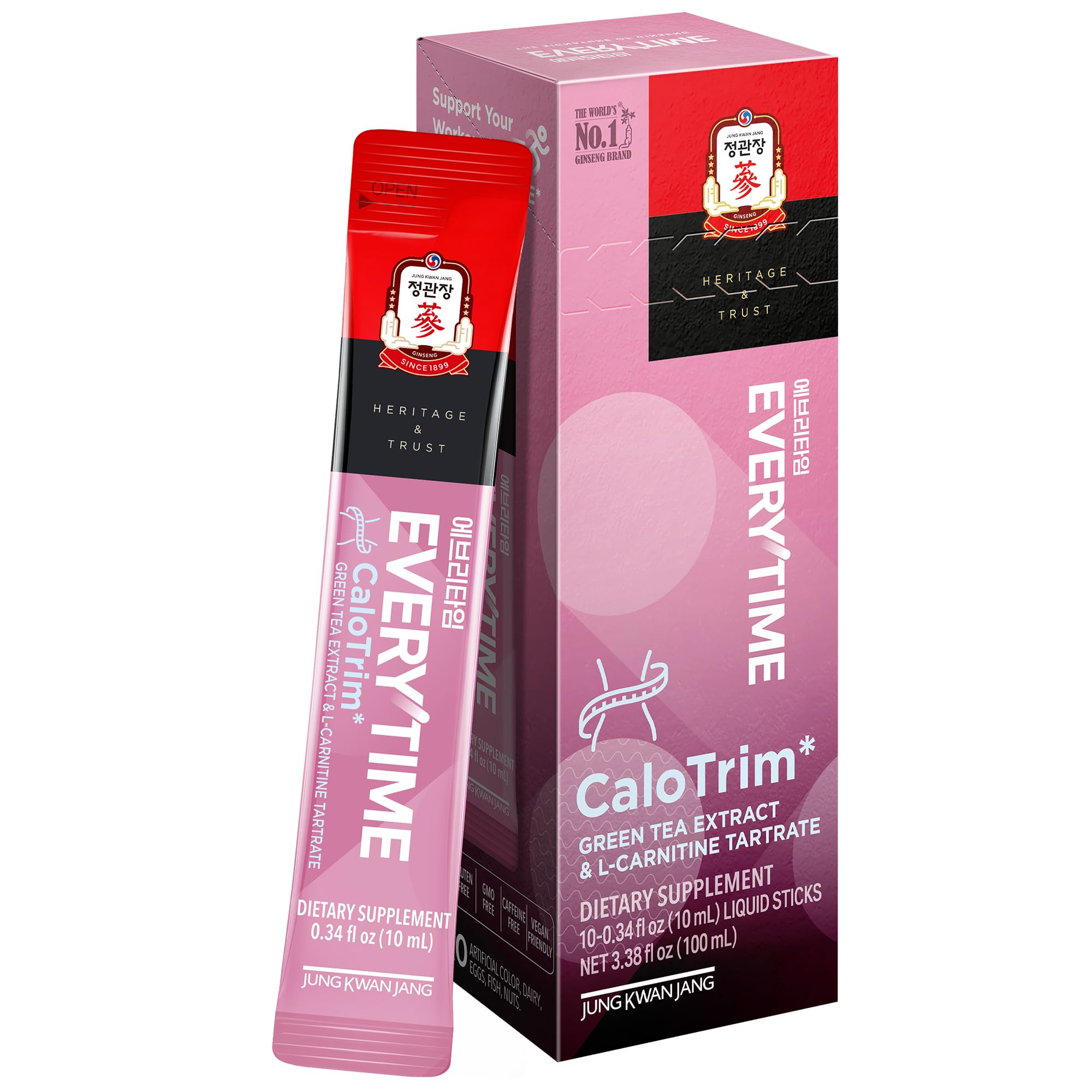 l-carnitine supplement korea Amazon.com: JUNG KWAN JANG Everytime CaloTrim - Intra Workout Herbal Energy  Drink Packets with Korean Red Ginseng, L-Carnitine Tartrate & Green Tea