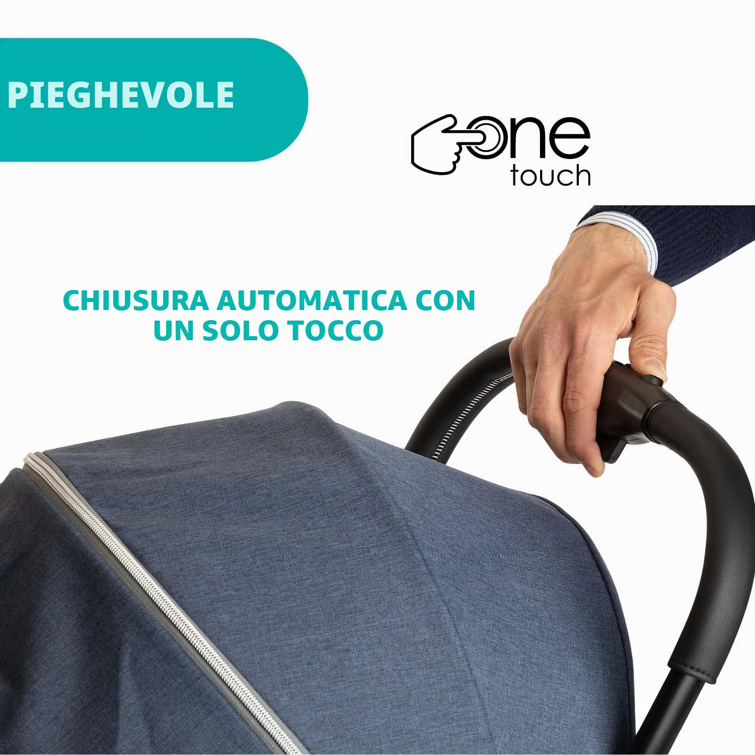 Seggiolini auto marca CHICCO. Modello Passeggino Goody Plus Indigo