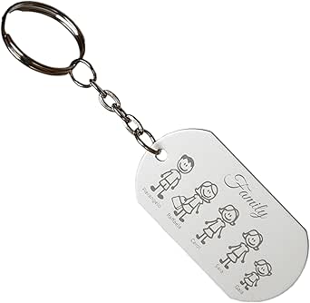 Piastrina Militare Acciaio INOX con Incisione Personalizzata