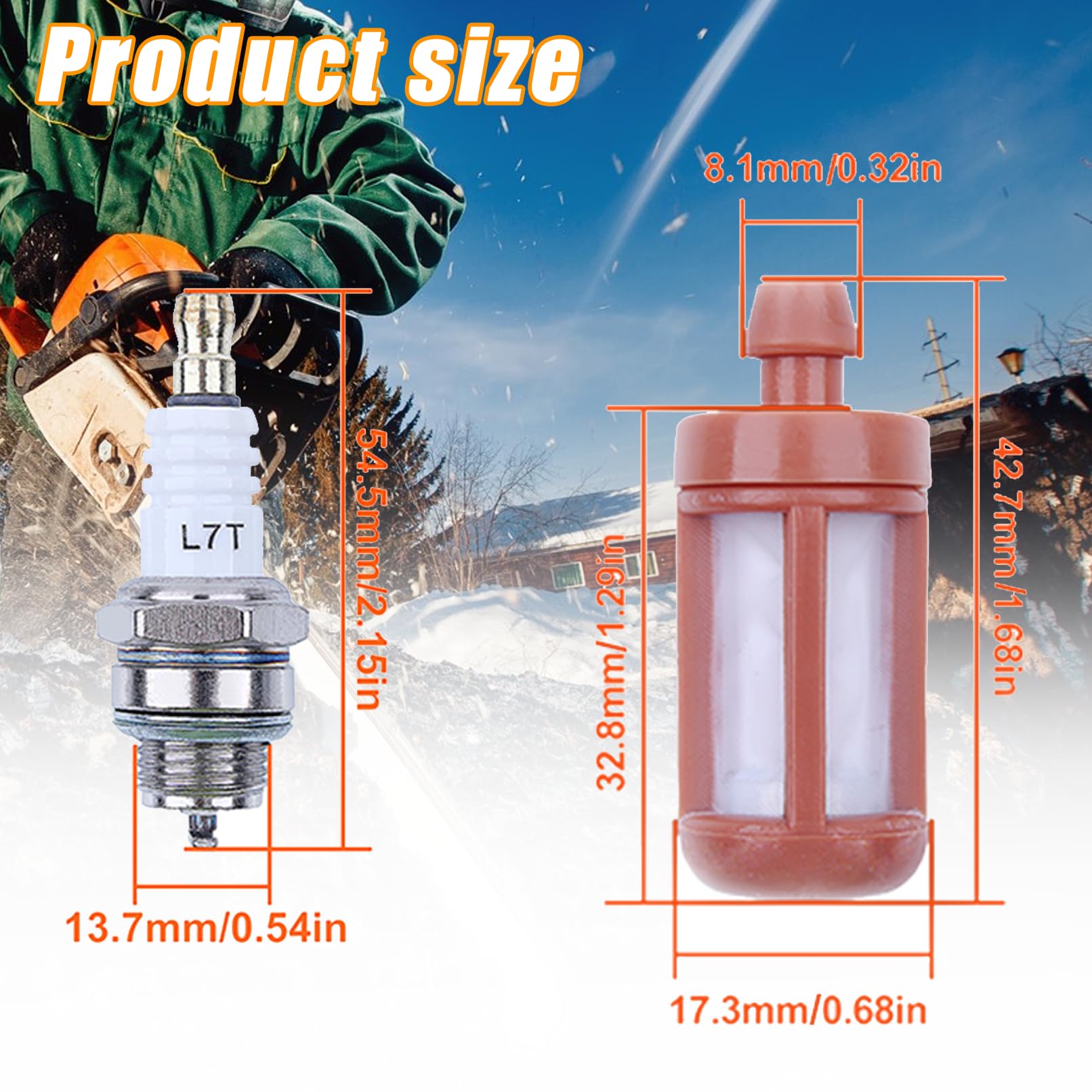 Gaźnik do piły łańcuchowej Stihl MS271 MS291 MS261C MS291C MS261C, część Zama Carb C1Q-S252, MS251, filtr powietrza, zestaw gaźnika ze świecą zapłonową, filtr powietrza, czarny