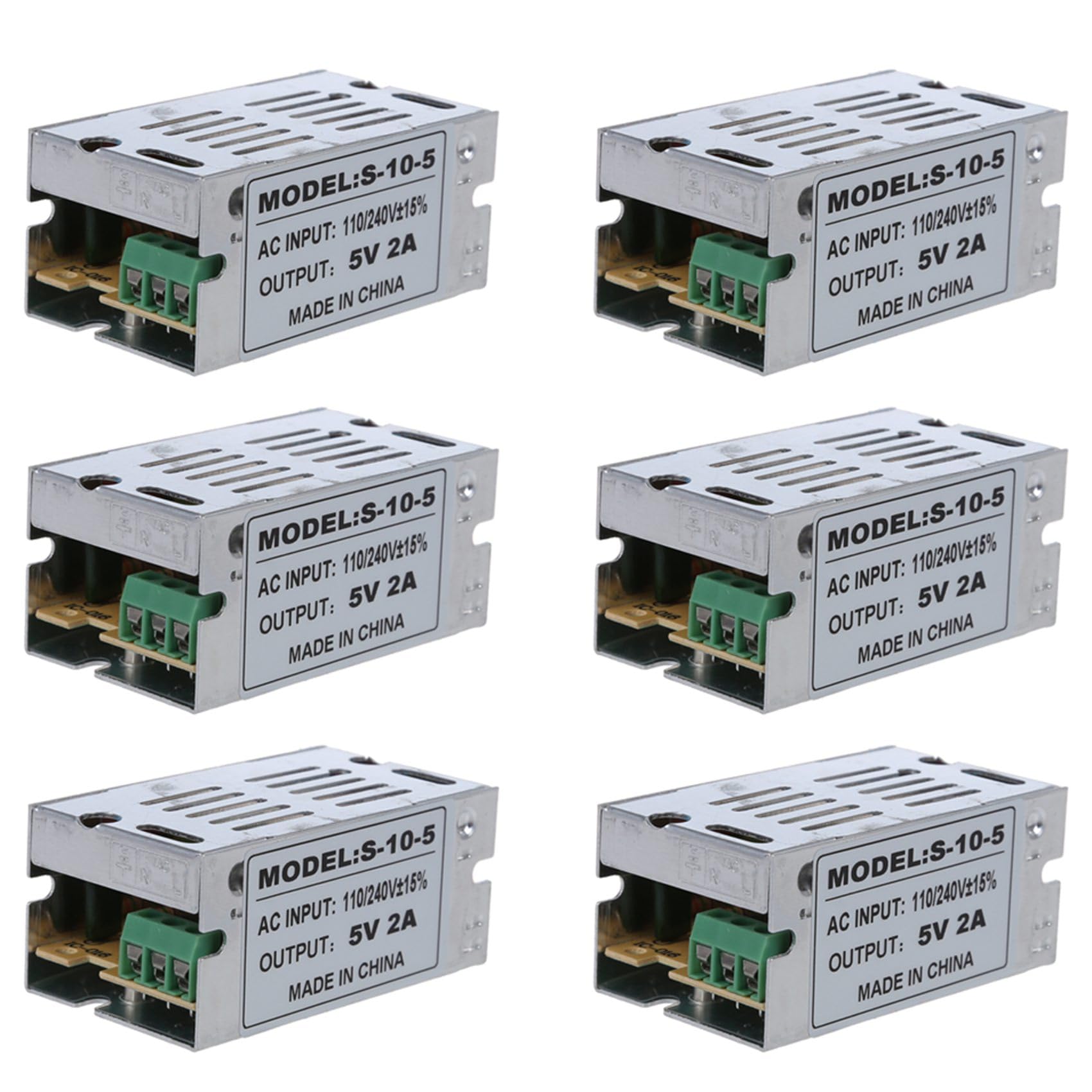 Hfgdnchva 6X Ac 110-240V To Dc 5V Switching Power Supply Converter Sa10-05