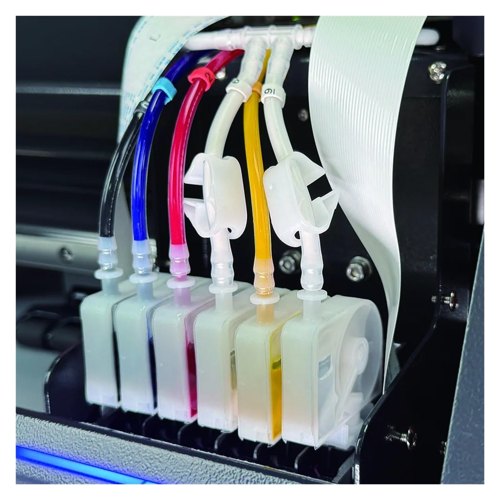 Stampante DTF con smorzatore di inchiostro, compatibile con Epson(12pcs ink damper) | For XP600 4720 I3200 I1600 DX5 Testina di stampa A getto d'inchiostro