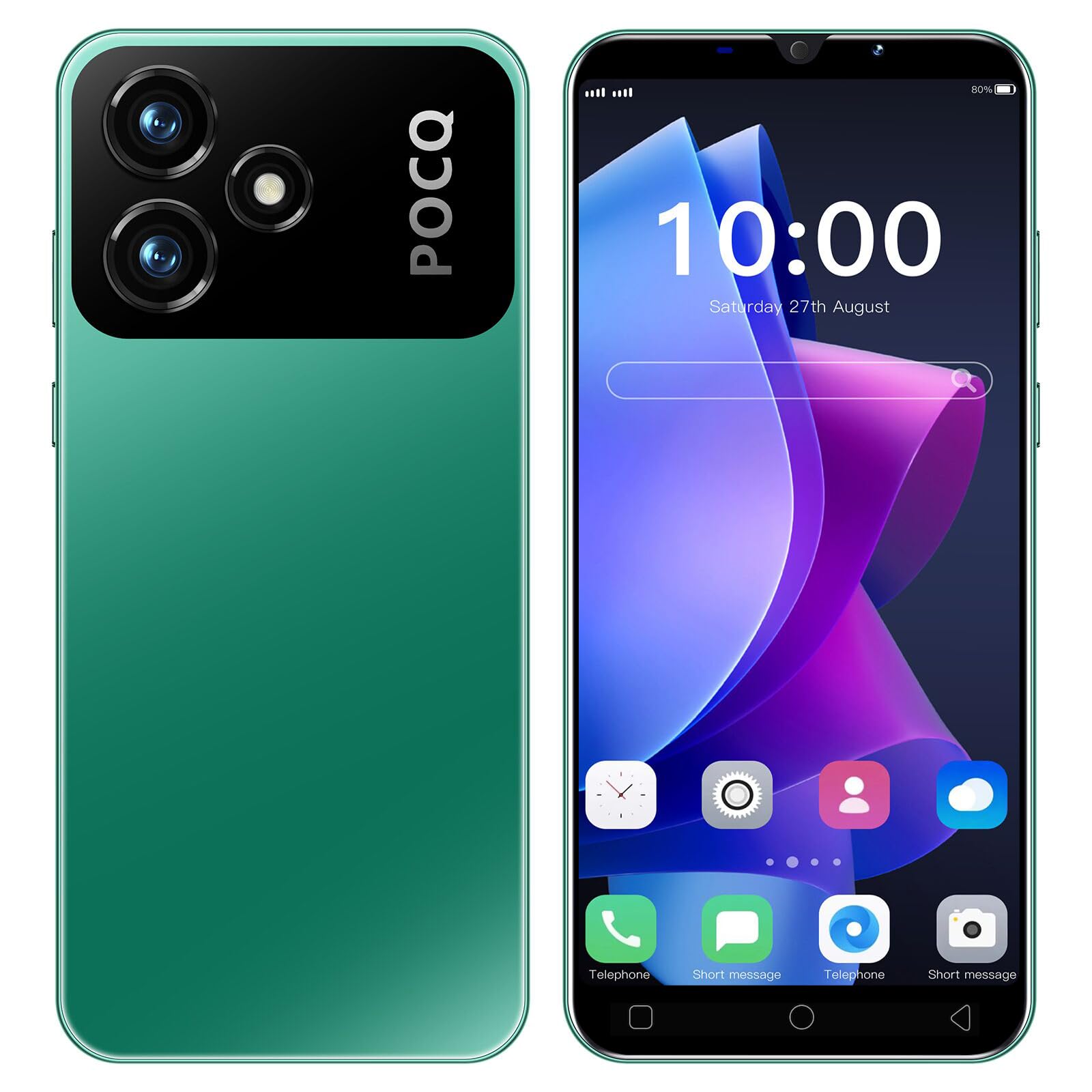 Smartphone Offerta del Giorno, 5.0 inch IPS Display, 16G ROM 128GB  Espandibili Cellulare, Android 9.0, Dual SIM Economici Telefoni Mobile ?3G  Cute Cellulari (M6Pro-Green) : Amazon.it: Elettronica