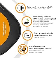 Vista 9 de Paquete de 2 persianas para ventana de automóvil para bebé con protección UV certificada, 21 x 14 pulgadas