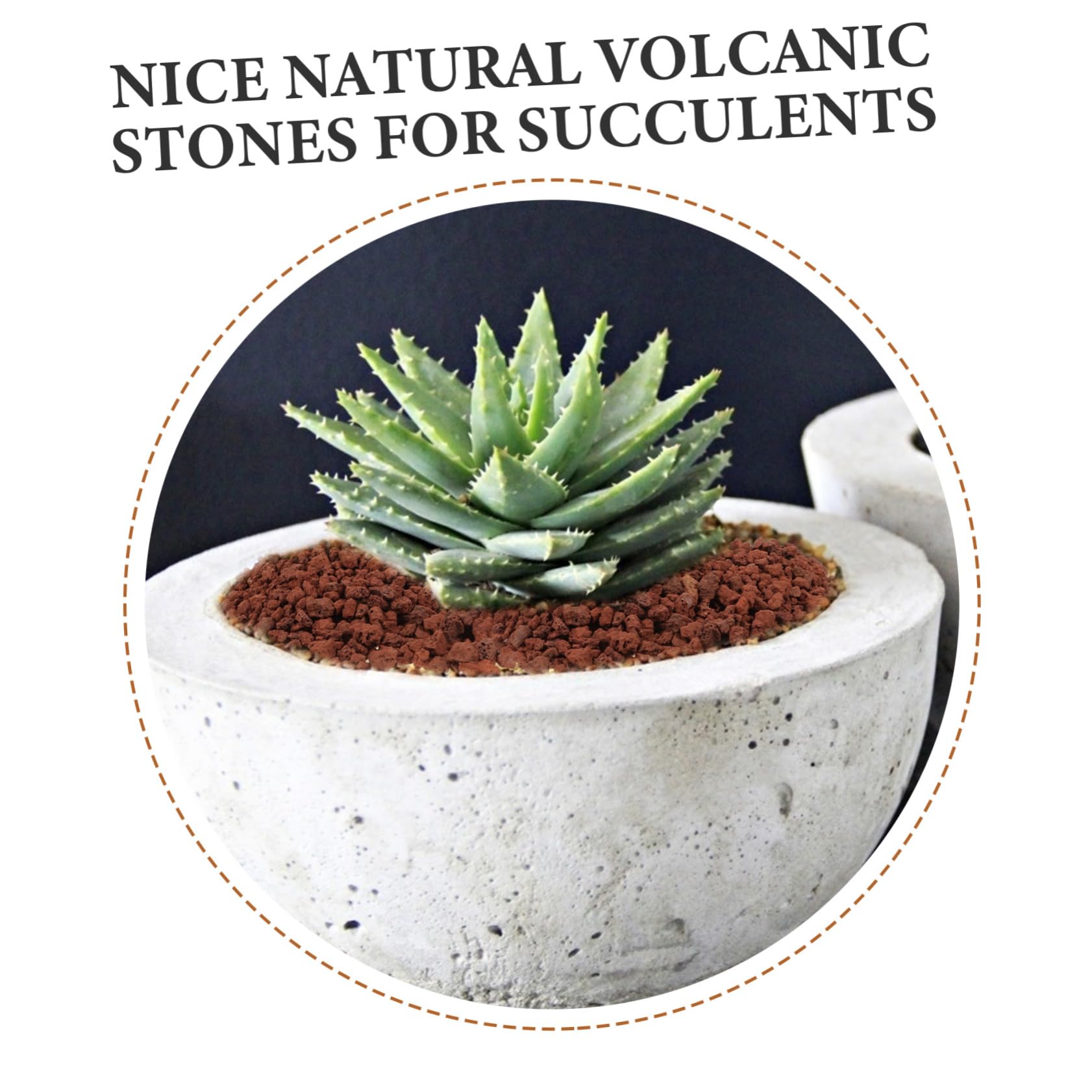 UKCOCO 5Taschen Vulkansteine für Aquarien und Pflanzen Naturstein Deko für Fischtank und Sukkulenten Lavastein für Garten und Wasserpflanzen Sicher für Süß