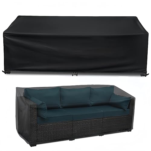 Likorlove Funda de sofá 100% impermeable para exteriores, 78 pulgadas de ancho x 33 pulgadas de profundidad x 32 pulgadas de alto, fundas
