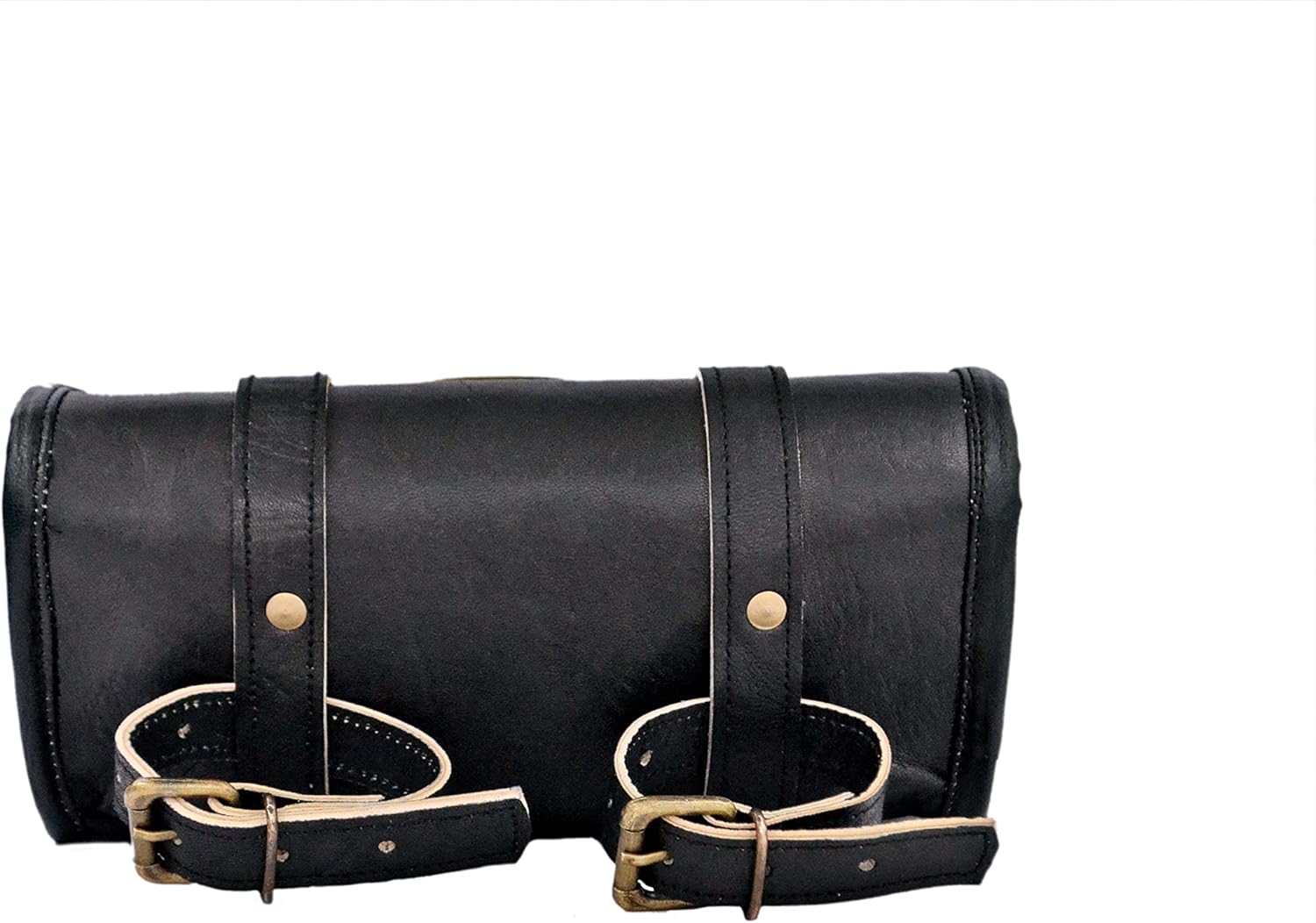 Genuine Vintage Leather Black Bicycle Leather Bag Bike Saddle Pouch Handlebar seat Rear Tool kit Pannier Vintage Retro Gift for Men and Women