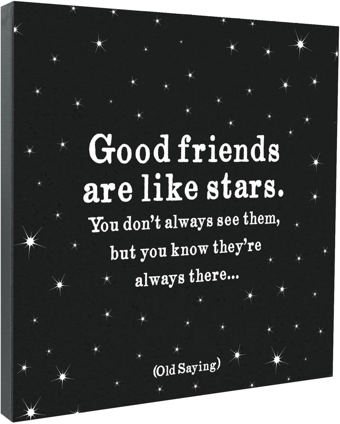Good Friends Quotable Canvas