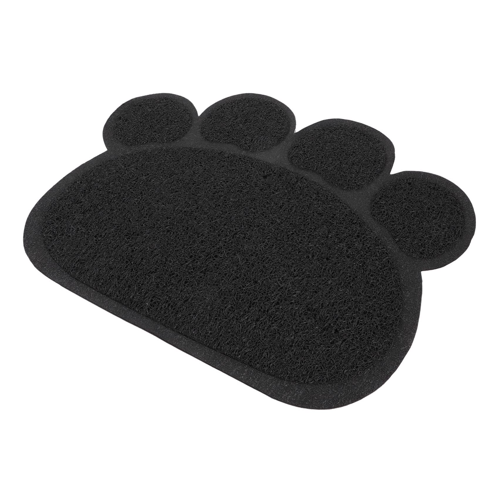 BESPORTBLE 3St Haustierbedarf katzenklo vorlegematte katzenklo vorleger matte Katzentoilette Wasserdichte Teppiche für den Innenbereich katzenstreu PVC-Streumatten Katzentrinkschale Pad Black