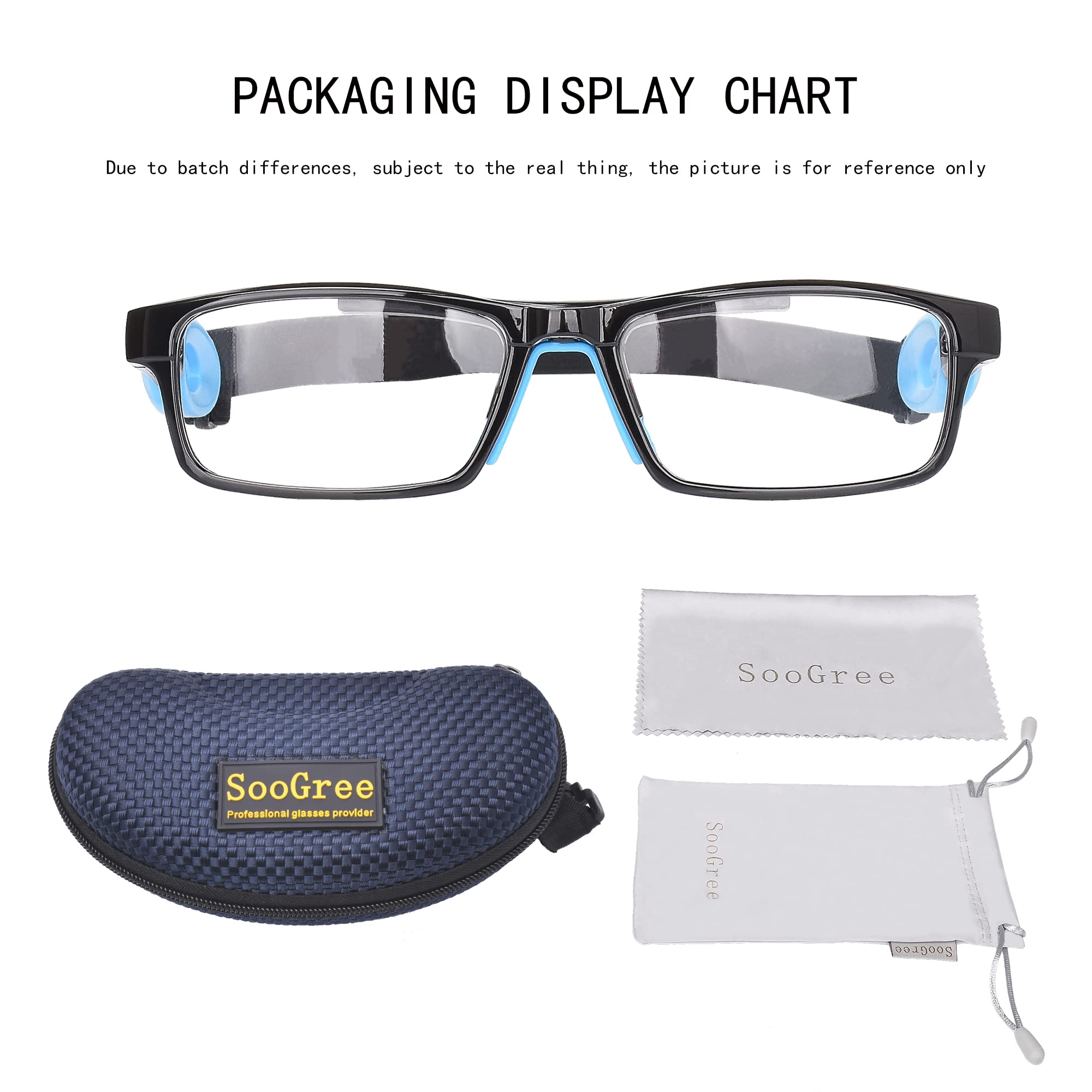 SooGree Wiatroszczelne okulary outdoorowe, okulary ochronne dla kobiet mężczyzn, baseball bieganie sportowe gogle rowerowe