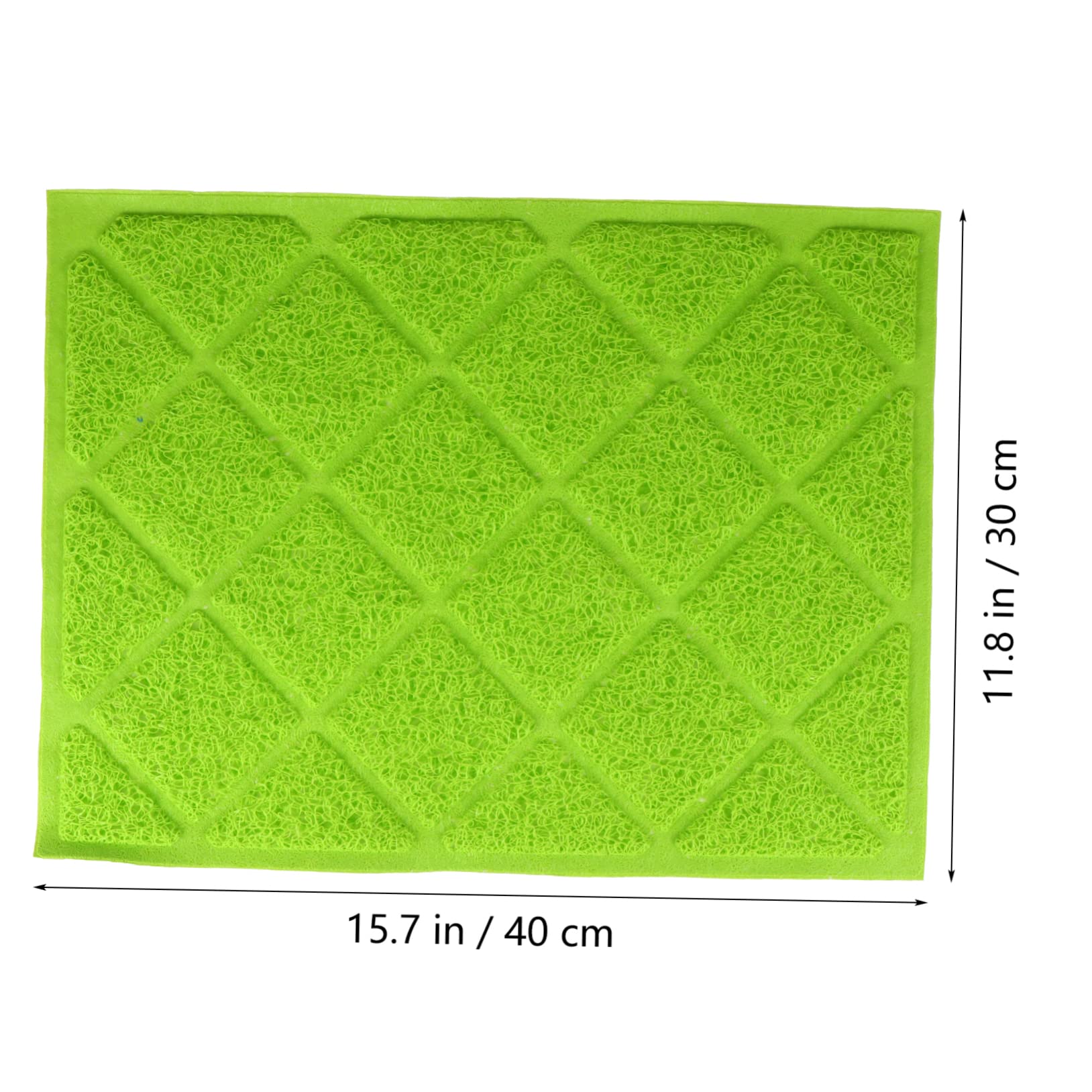Abaodam Pet Feeding Mat Cat Litter Pad Non-Slip Design PVC Dog Mat Waterproof Easy to