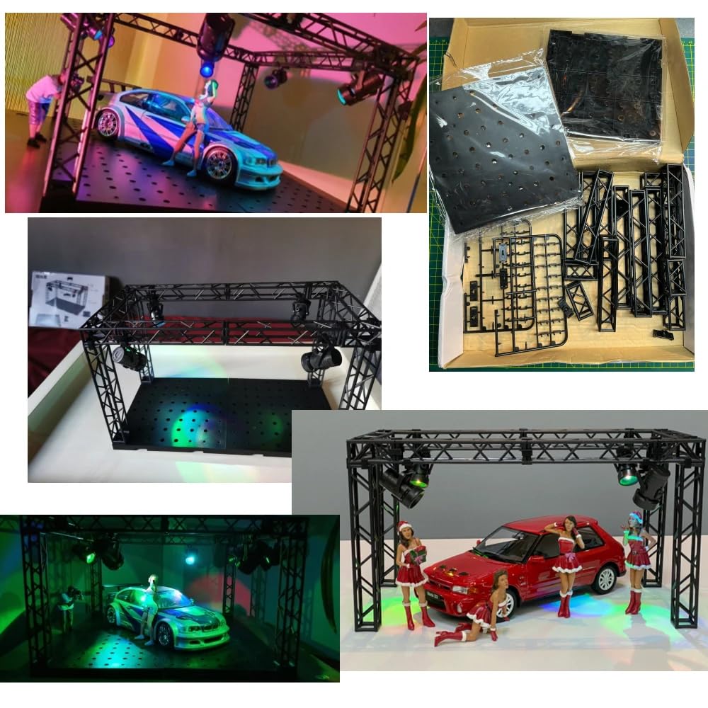 ミニチュア ジオラマベース ディスプレイ 模型 プラモデル Amazon.co.jp: 【AYHM】 ジオラマベース ステージ (30cm×15cm×16.5cm