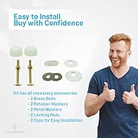 Vista 6 de EvertechPRO Kit universal de repuesto de anillo de cera de inodoro extra grueso para toma de suelo con embudo de brida de goma negra, junta