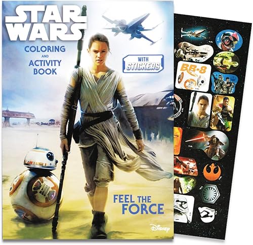 Miniatura 1 de Star Wars Libro gigante para colorear con pegatinas (144 páginas)