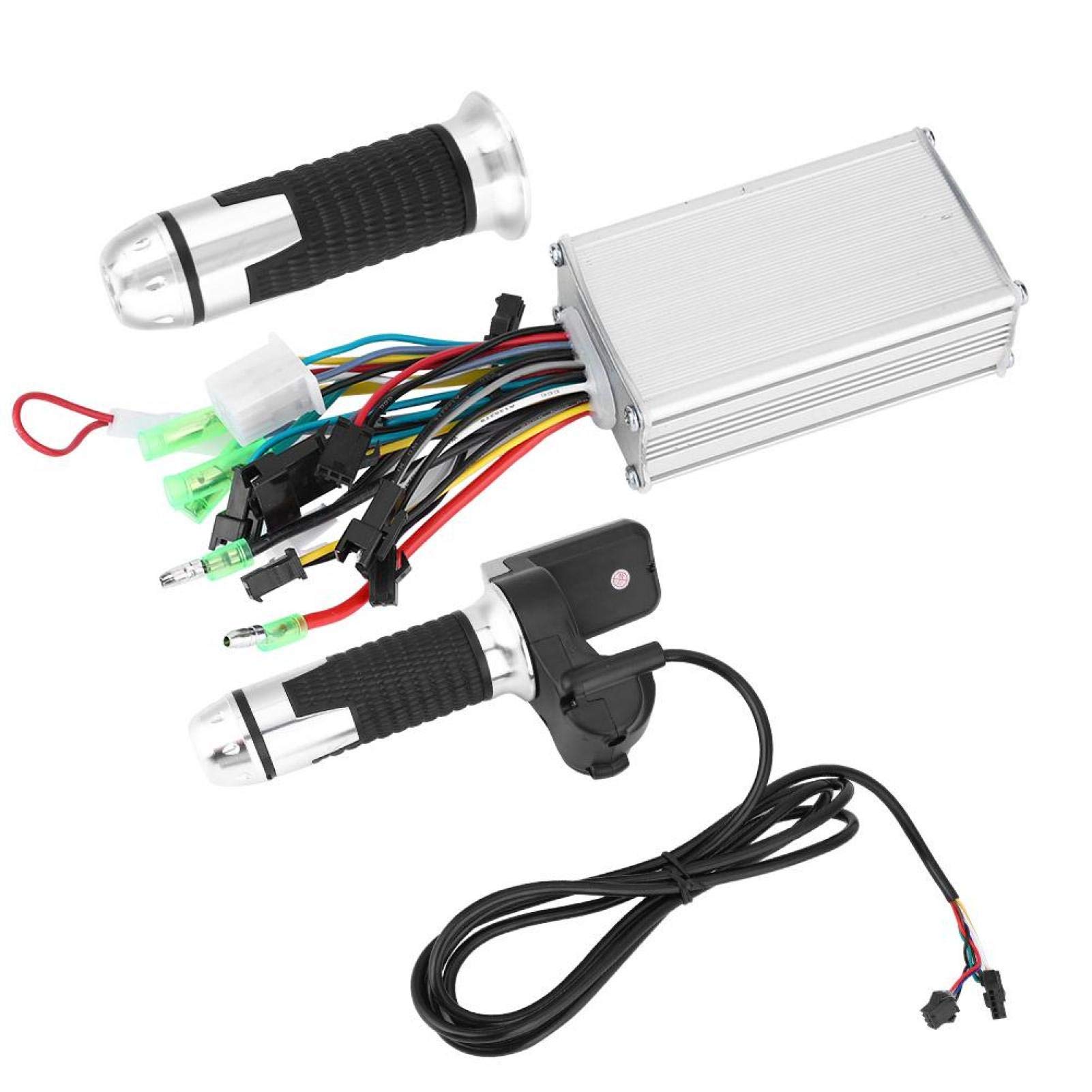 Brushless Motor Controller, Waterproof LCD Display Panel Electric Bicycle Motor Brushed Speed Controller, Simple to Install Lightweight Brushless E-Bike Scooter Controller Kit(250W36V)