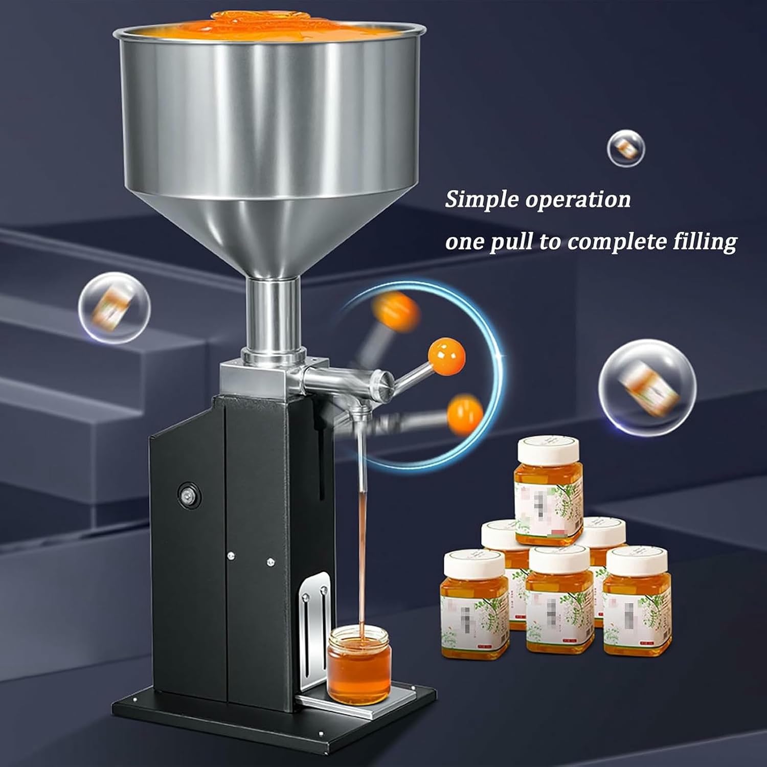 Manual Liquid Filling Machine, Paste Bottles Filling Machine, Stainless Steel Fluid Fill