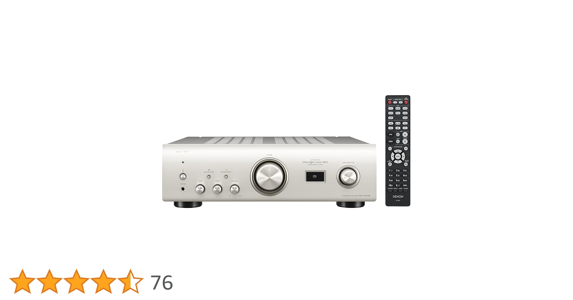 DENON PMA-1600NE プリメインアンプ シルバー Amazon.co.jp: デノン Denon PMA-1600NE プリメインアンプ DSD
